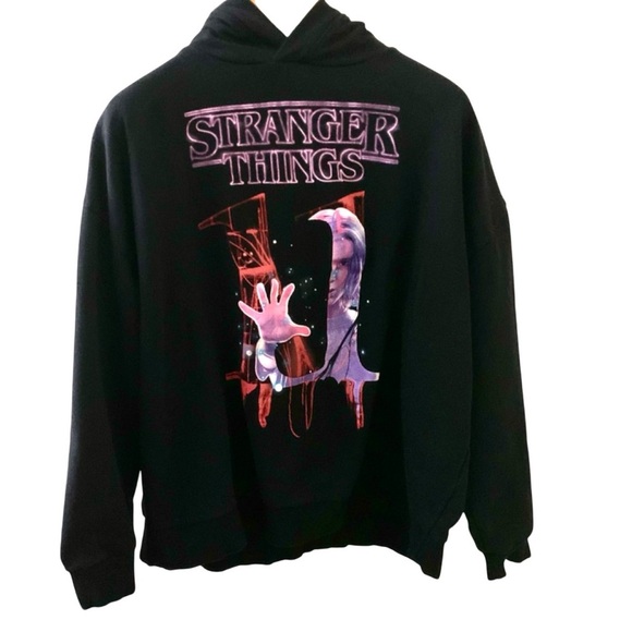 Pull and Bear Other - Stranger Things 11 Eleven Hoodie Women’s XL Pull & Bear Netflix Official Merch
